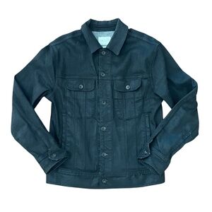 Rag & Bone Classic Men's Cotton Denim Jean Jacket in Worn Black‎ Size S
